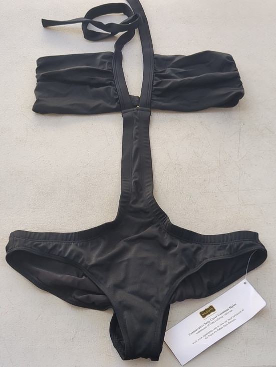 Nicolita Other - Nicolita Black Cut-Out Monokini One-Piece Swimsuit